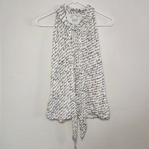 Women's White House Black Market Silk Top Sz Small